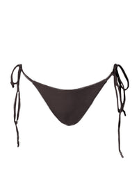 Tie Side Skimpy Bottom Raisin Scrunch