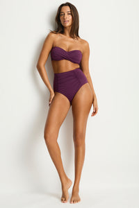 Essential Edit Twist Bandeau Claret