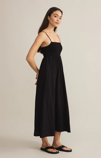 Beachside Midi Dress Black
