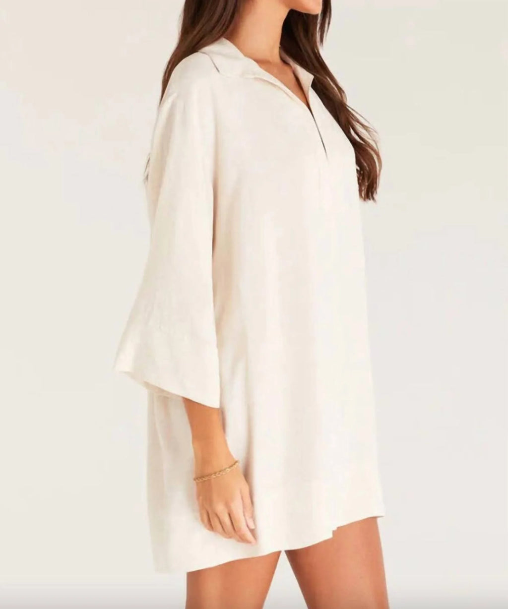 Mallory Dress Flax