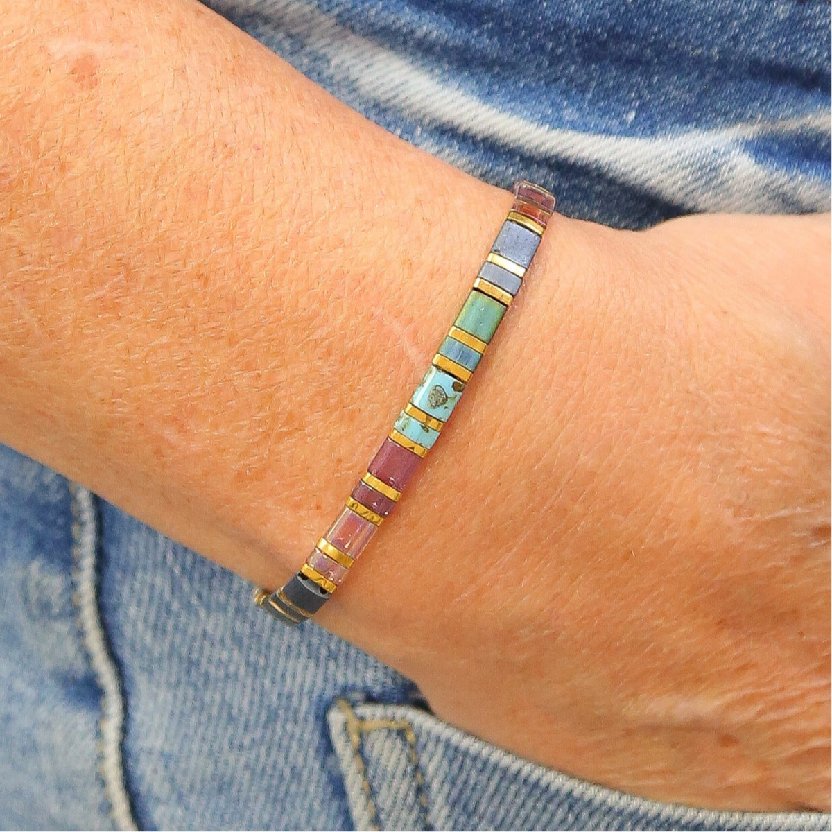 DREAMER - Tila Bead Bracelet | Single: 6.50 Inches - M