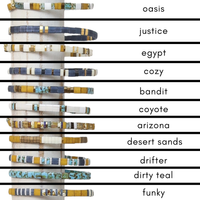 SIERRA GOLD - Tila Bead Bracelets: 6.25 inches - S / Desert Sands