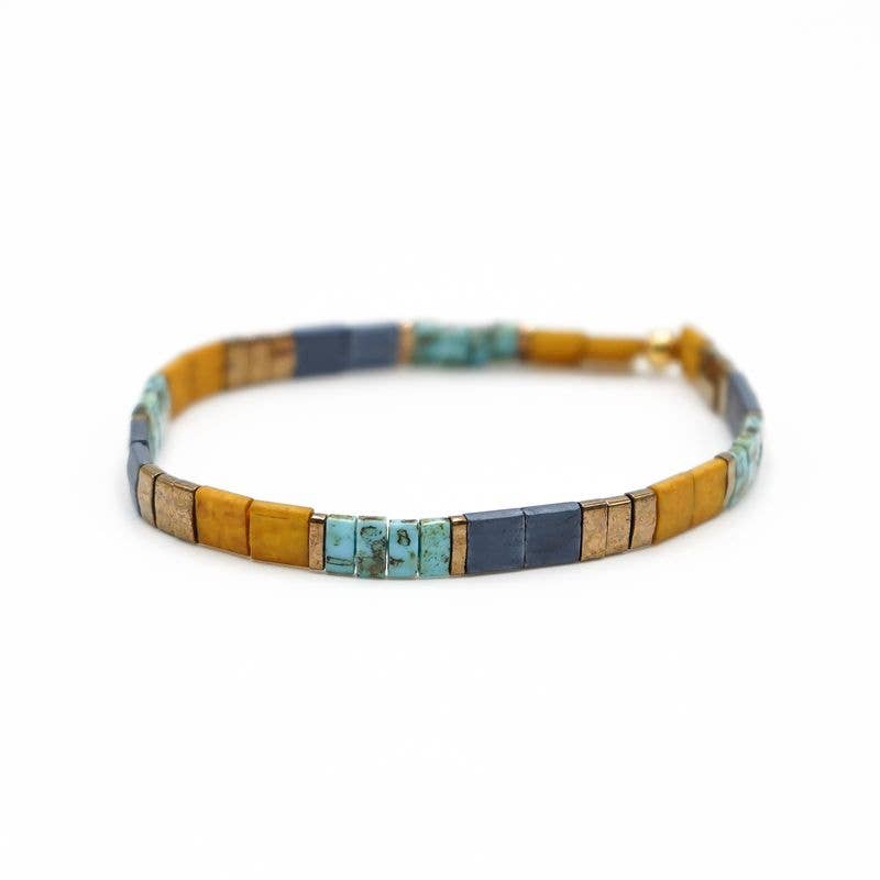 BANDIT - Tila Bead Bracelet | Single: 6.50 Inches - M