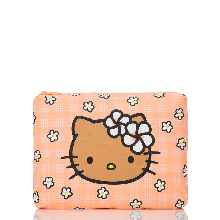 Sunkissed Kitty Palaka Pua Mid Pouch Taupe/Peachy