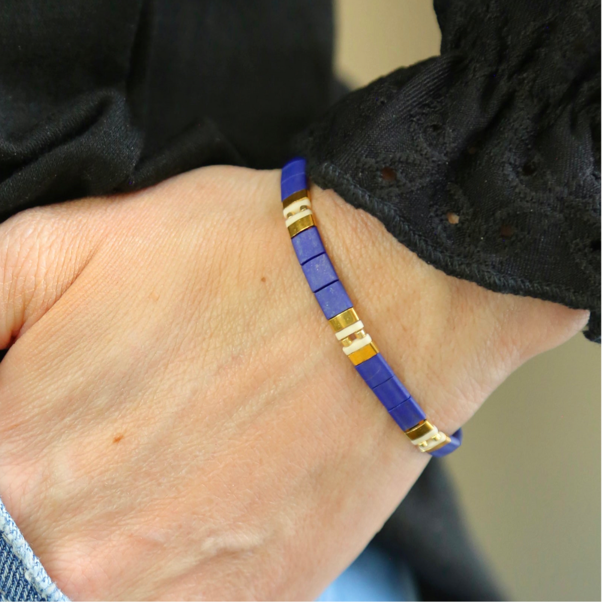 KINGSLEY - Tila Bead Bracelet | 6.25 Inches - S