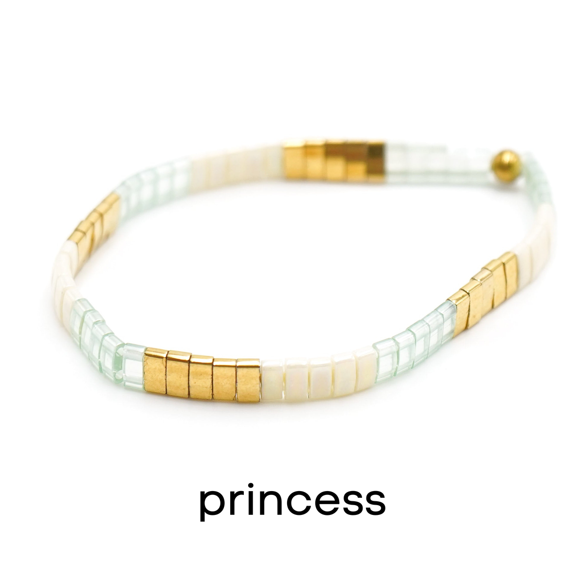 BOHO SUNRISE - Tila Bead Bracelets: 6.25 inches - S / Going Coastal