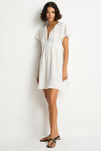 Sunset Short Daydress White