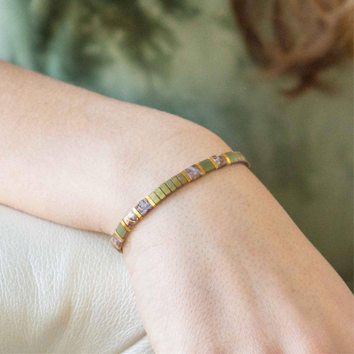 SERENGETI - Tila Bead Bracelet | Single: 6.50 Inches - M