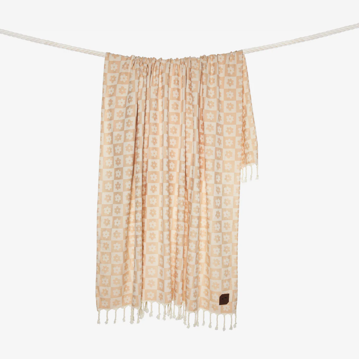 Gigi Lightweight Beach Blanket Sandstone