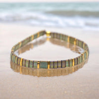 GRASSLANDS - Tila Bead Bracelet | Single: 6.50 Inches - M