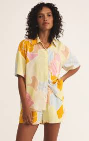 Tinsley Riviera Linen Shirt Mellow Yellow