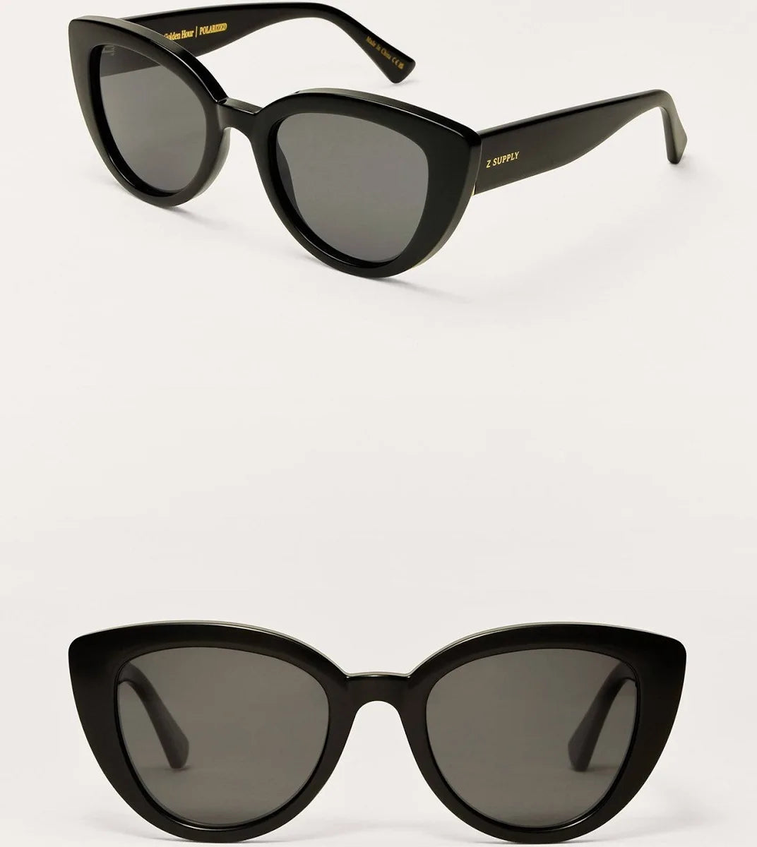 Golden Hour Sunglasses Polished Black