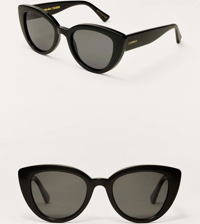Golden Hour Sunglasses Polished Black