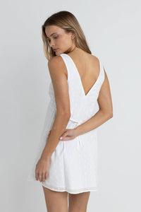 Mirage Mini Dress White