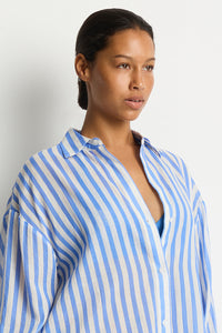 Vacay Cruise Shirt Chambray