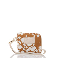 Textile Cone Go To Wristlet Brown Sugar