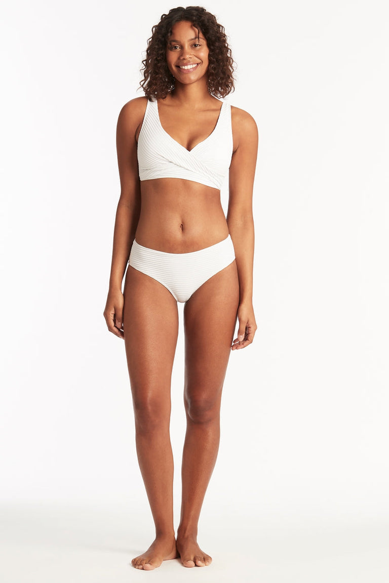 Spinnaker Cross Front Top White