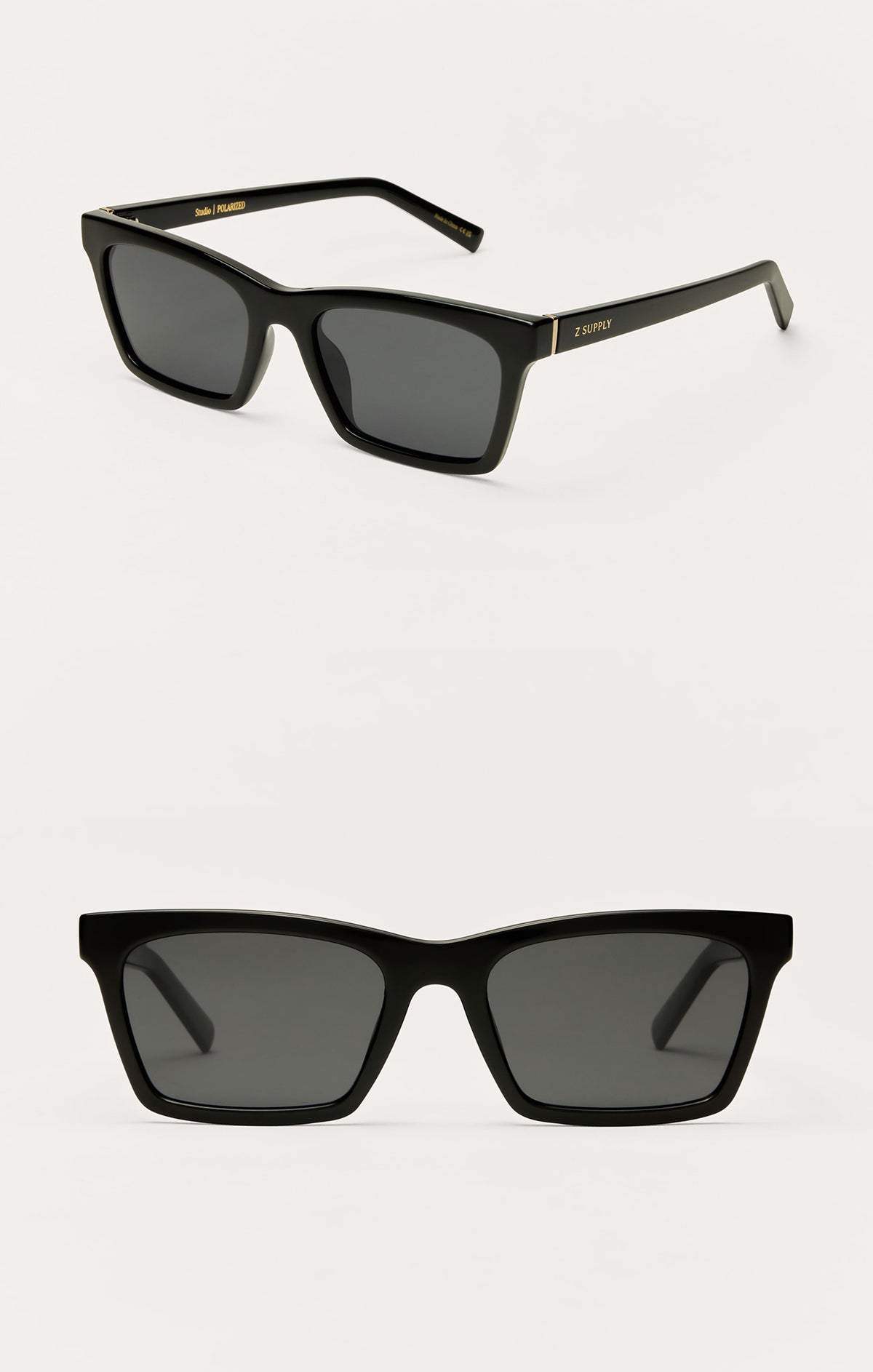 Studio Sunglasses Polished Black/Grey