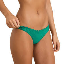 Pacific Rib Low rise Cheeky Green