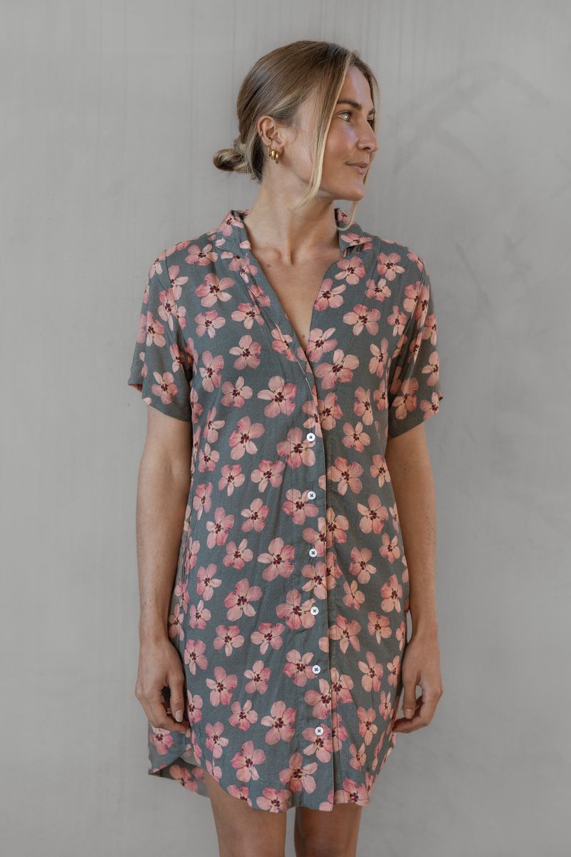 Aloha Shirt Dress Hau