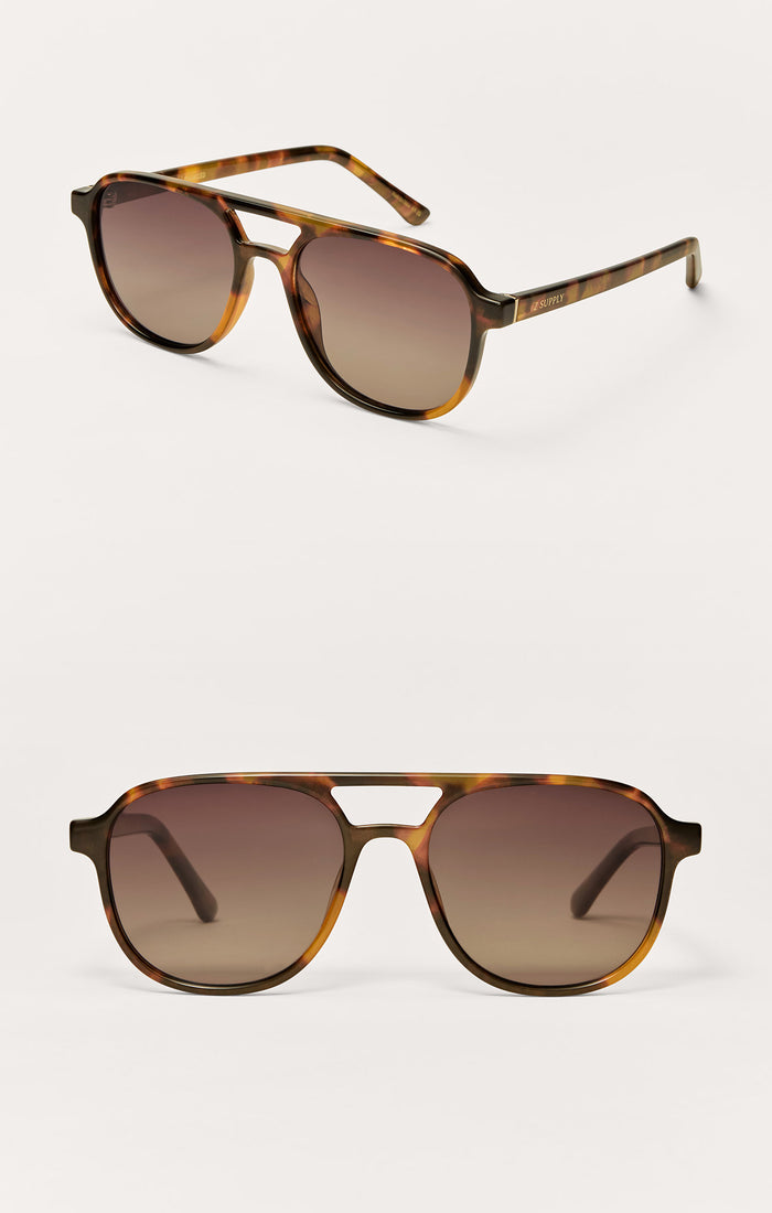 Tourist Sunglasses Brown Tort