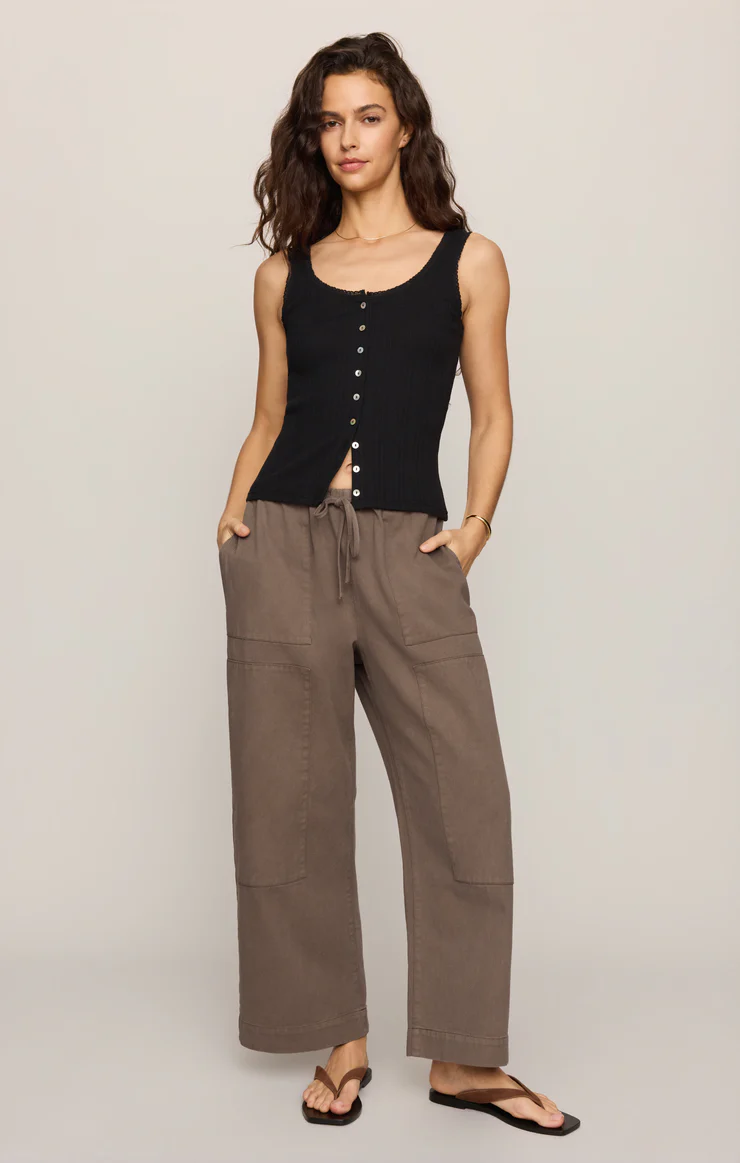 Kit Twill carpenter Pant Pebble Coast