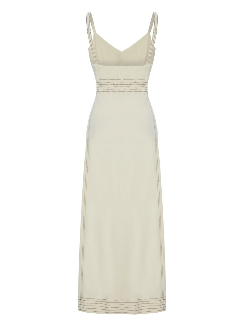 Eva Maxi Dress White