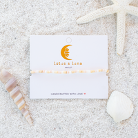 Hermosa Mini Puka Anklet