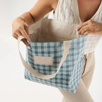 Palaka Reversible Tote Atlantic