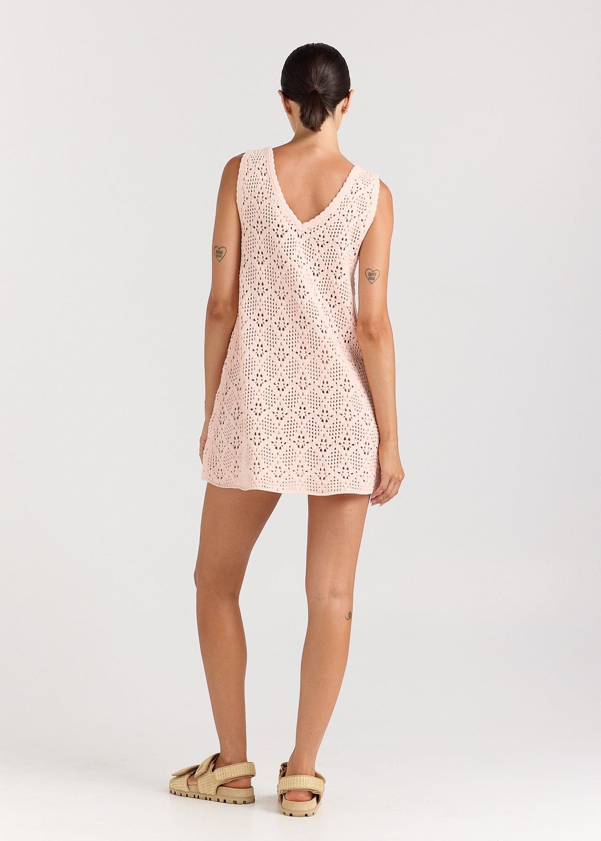 Messina Knit Dress Peony