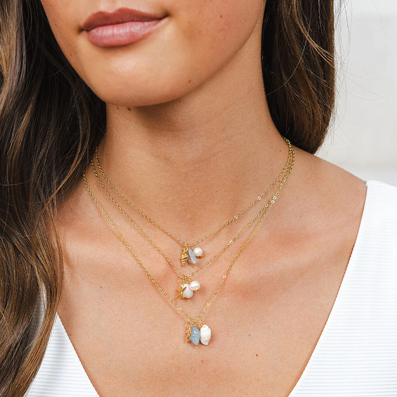 Pearl of the Shore Necklace