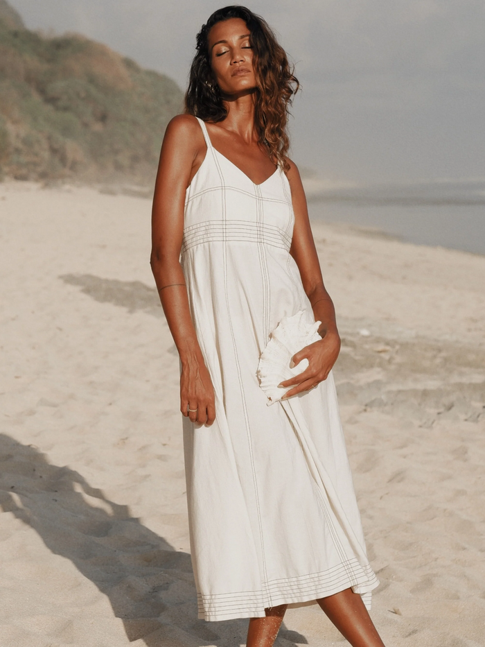 Eva Maxi Dress White