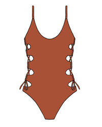 Makena One Piece Cocoa