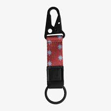Lyra Keychain Clip Blue/Red