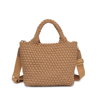 Sky's the Limit Small Laced Up Eco Tote Nude