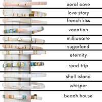 SALT AND ROSE - Tila Bead Bracelets: 6.25 inches - S / Vacation