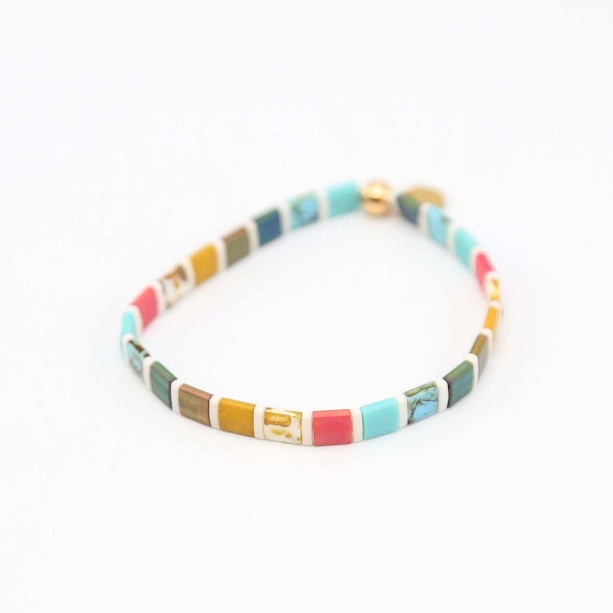 BEACH CRUISER - Tila Bead Bracelet | Single: 6.50 Inches - M