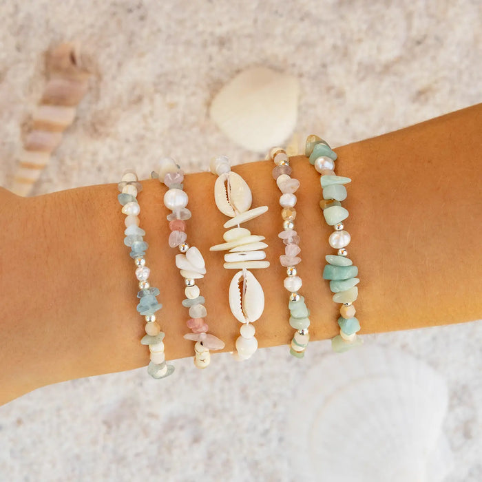 Assorted Sea Stone Bracelets
