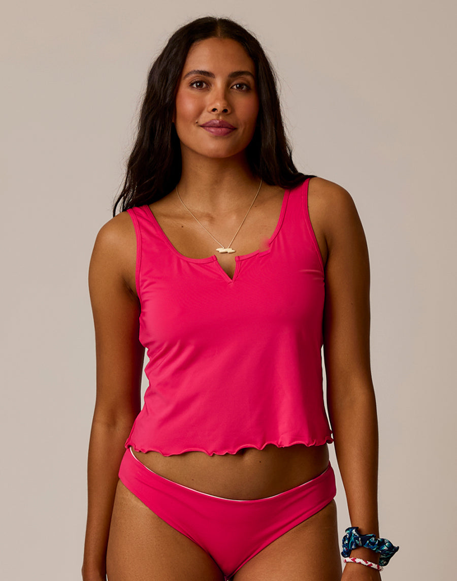Vida Notch Tankini Watermelon