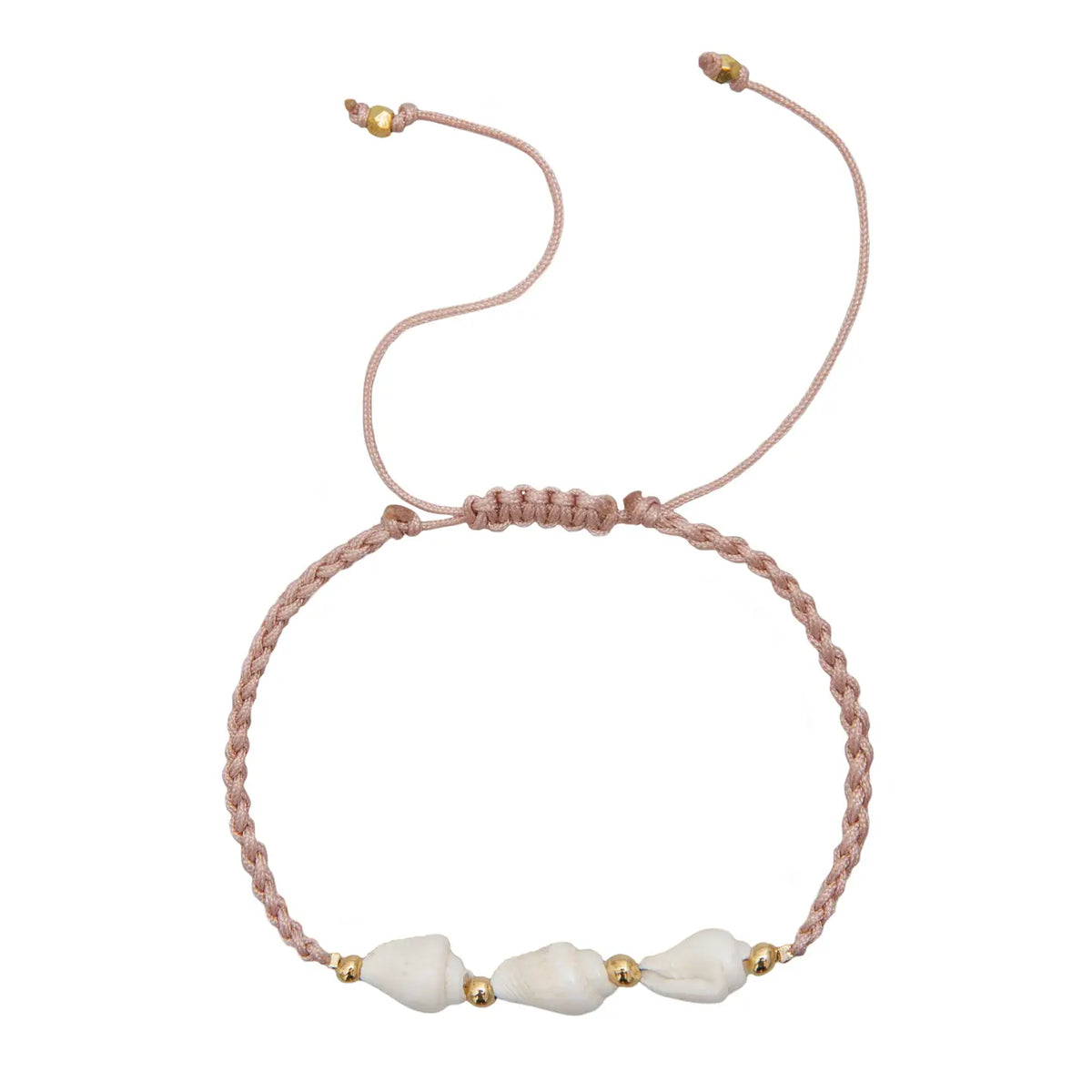 Cove Braided Shell Bracelet