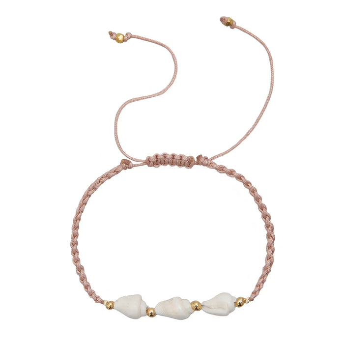 Cove Braided Shell Bracelet