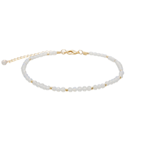 Moon Dancer Healing 3mm Anklet Gold
