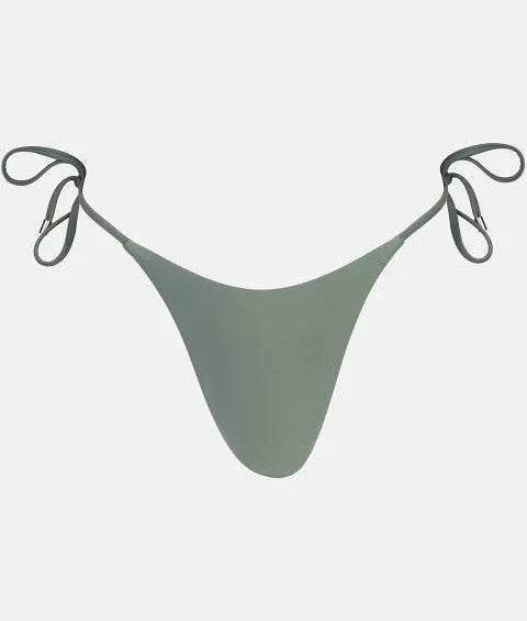 Classic Tie Side Hi Cut Bottom Olive