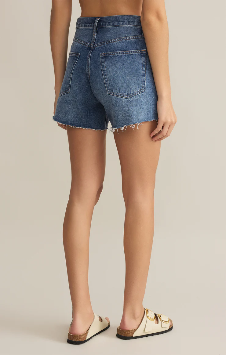 Everyday Hi-Rise Denim Short Vintage Indigo