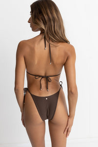 Classic Slide Tri Top Chocolate