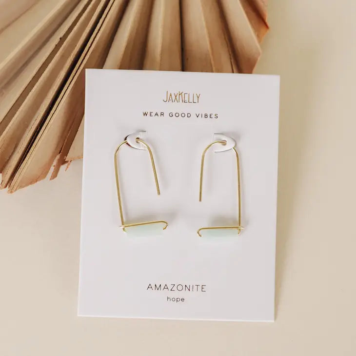 Amazonite Drop Earring