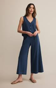 Scout Jersey Denim Flare Pant Indigo