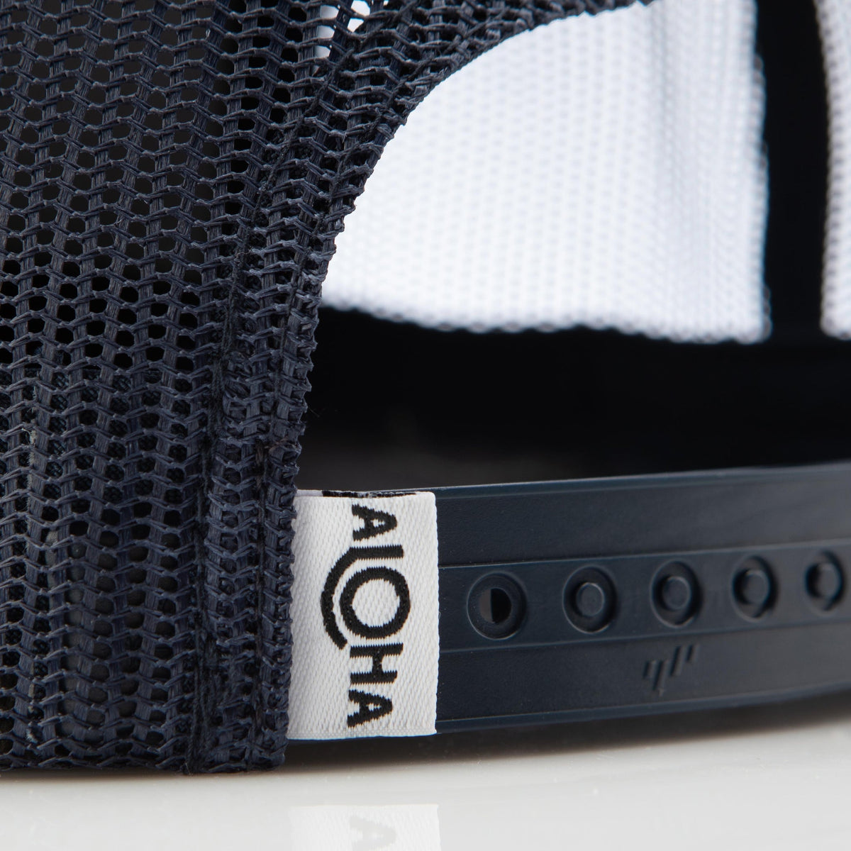 Aloha Retro Label Hat Black