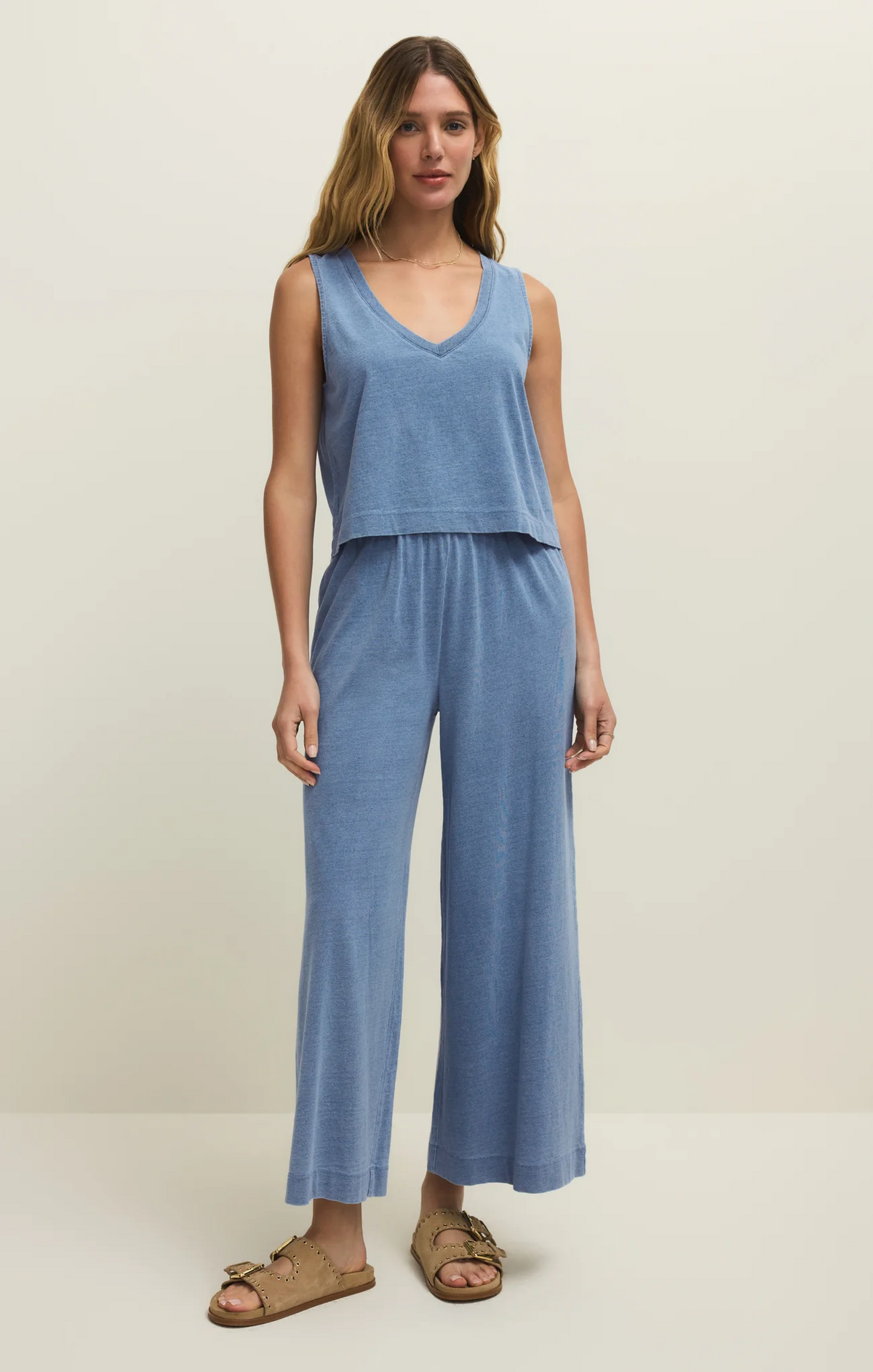 Scout Jersey Denim Pant Santorini Indigo