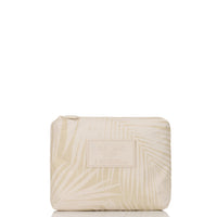 Areca Pouch Small Latte on Sandstone